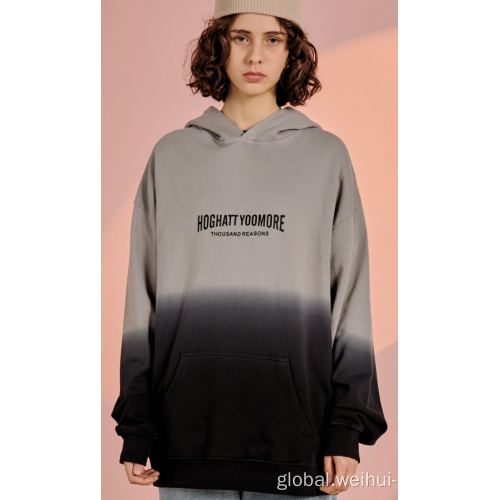 Top Quality Gradual Change Sweatshirt Cotton Gradual Change Crewneck Sweatshirt Manufactory